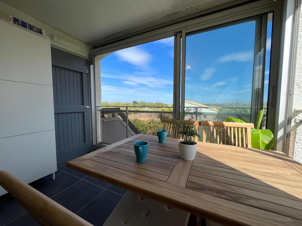 Appartement Entre La Lagune Et La Mer Avec Piscine, Direct Plage, Vue Partielle Mer Saint-Cyprien  Buitenkant foto